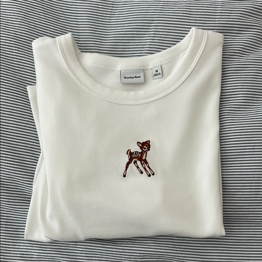 Aritzia Sunday best fawn shirt